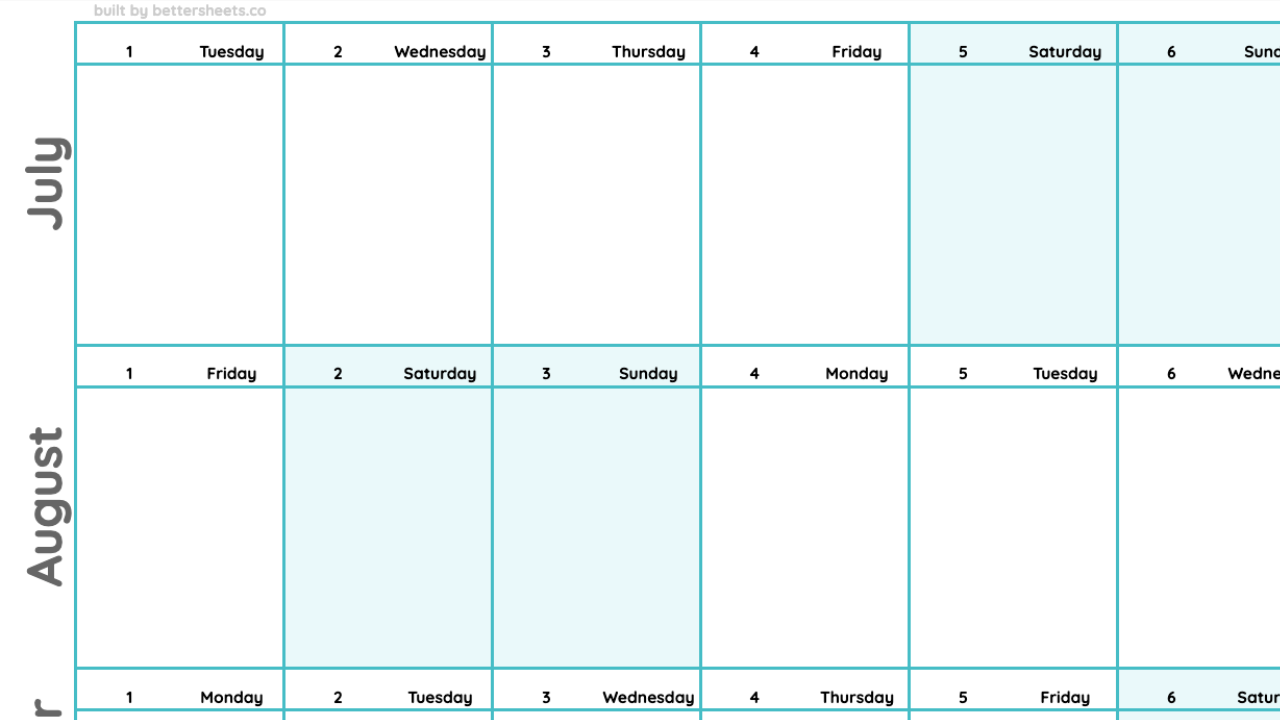 School Year Calendar