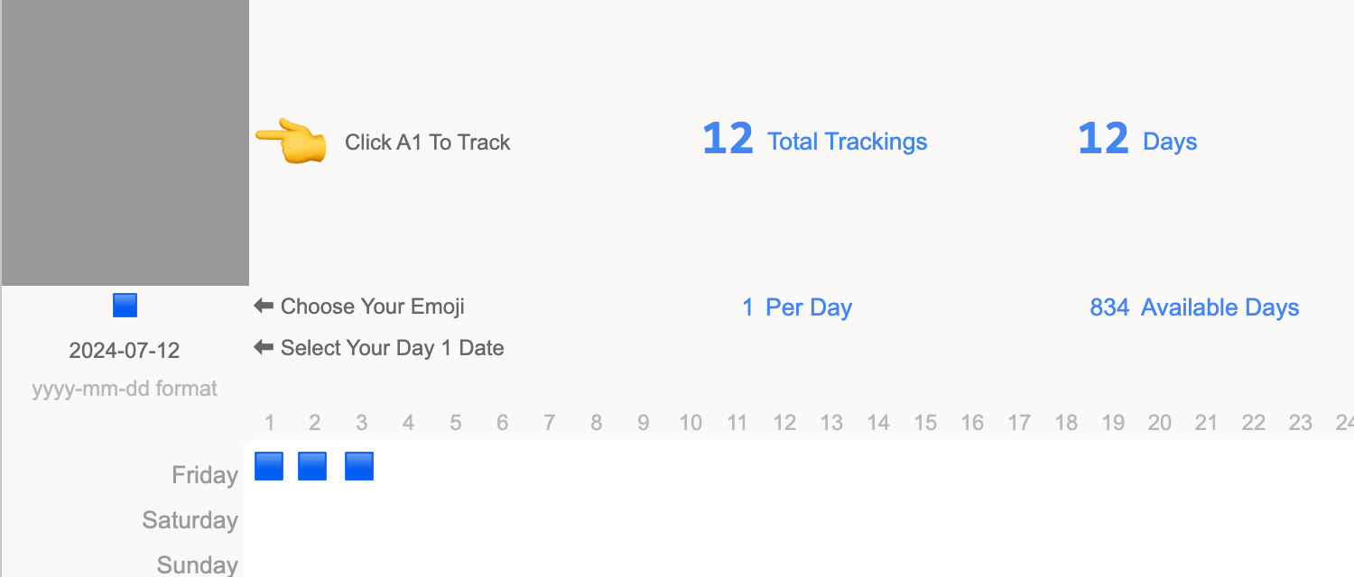 How to Make a Habit Tracker in Google Sheets (One Click a Day)